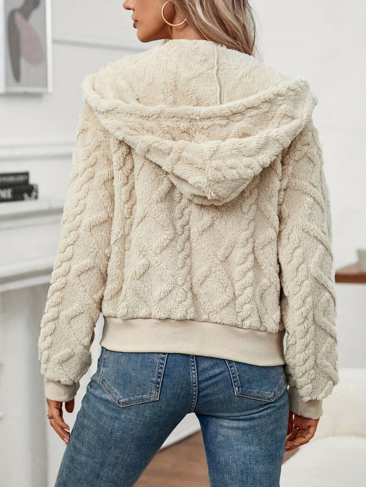 Paulina™ | Soft Knitted Sherpa Bomber Jacket for Women