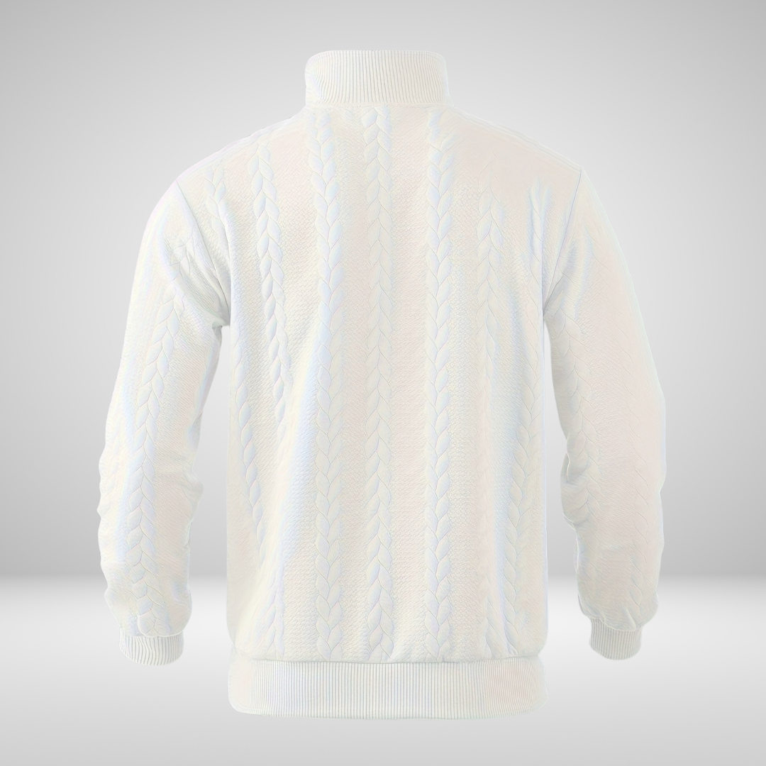 RAFAELLO™ | Vintage Men's Jumper with Zip