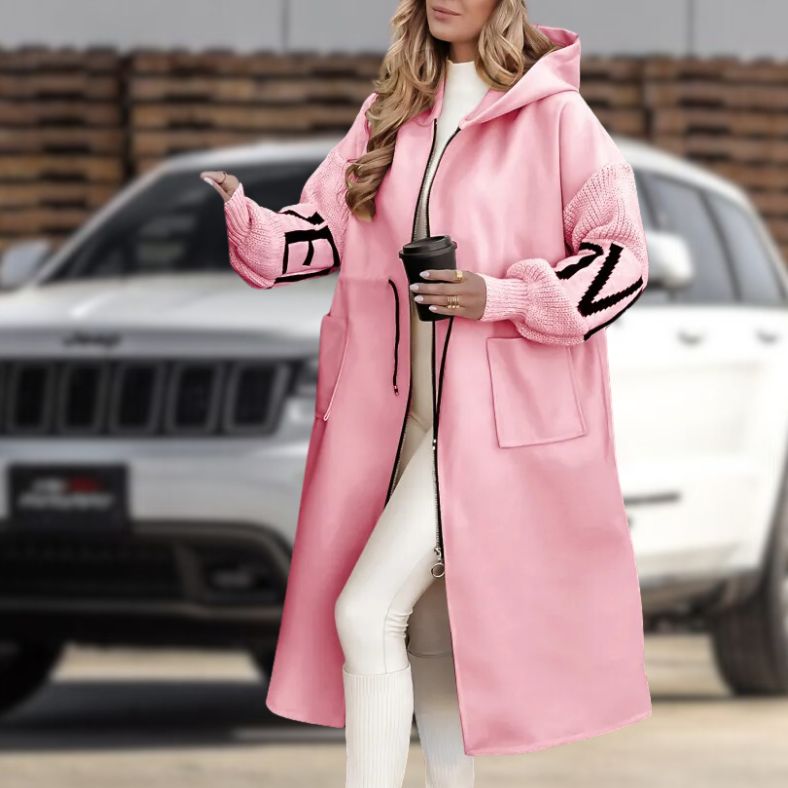 Mhegan™ | Chic Oversized Hooded Ladies Jacket