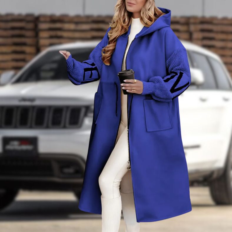 Mhegan™ | Chic Oversized Hooded Ladies Jacket