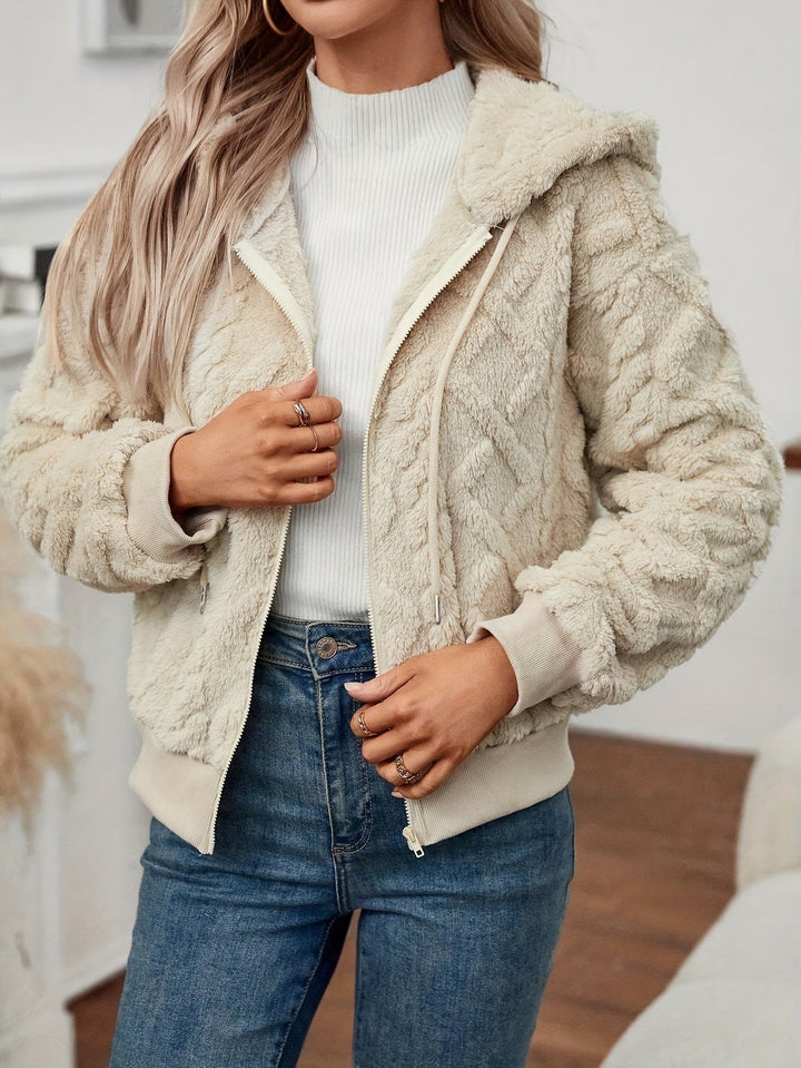 Paulina™ | Soft Knitted Sherpa Bomber Jacket for Women