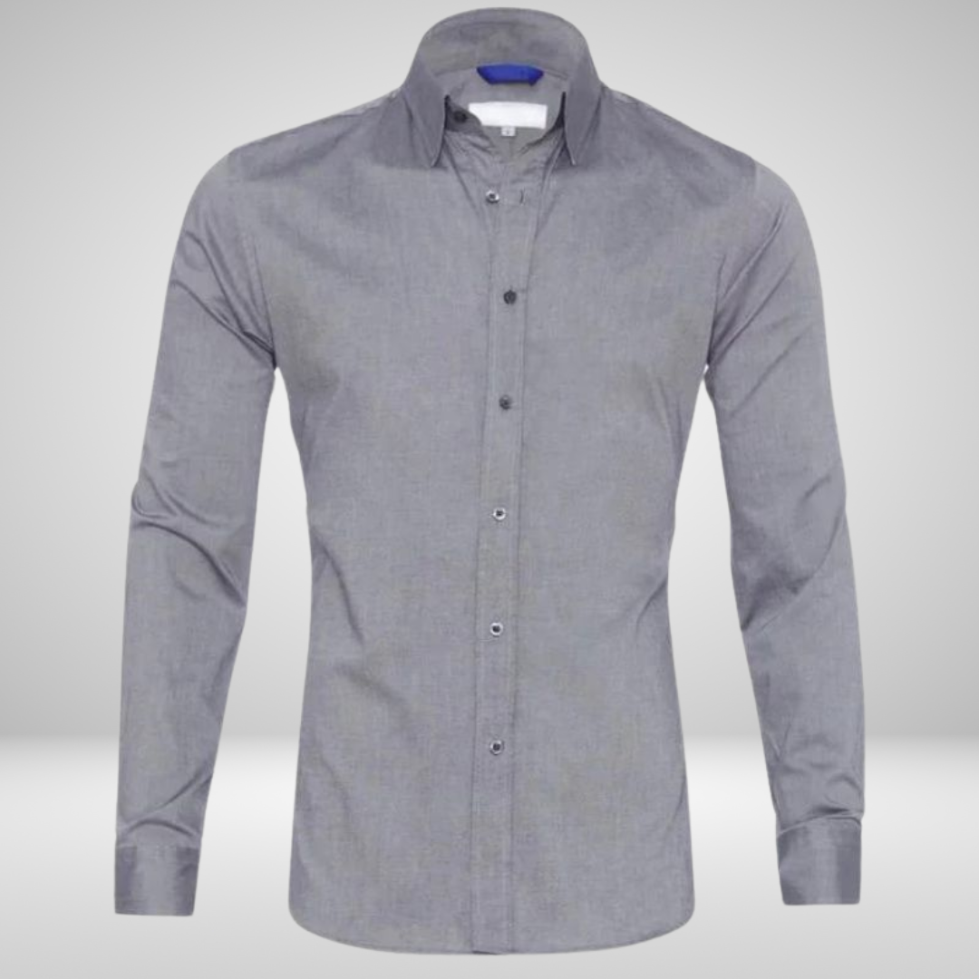 Michael™ | Crease-Free Shirt with Zip