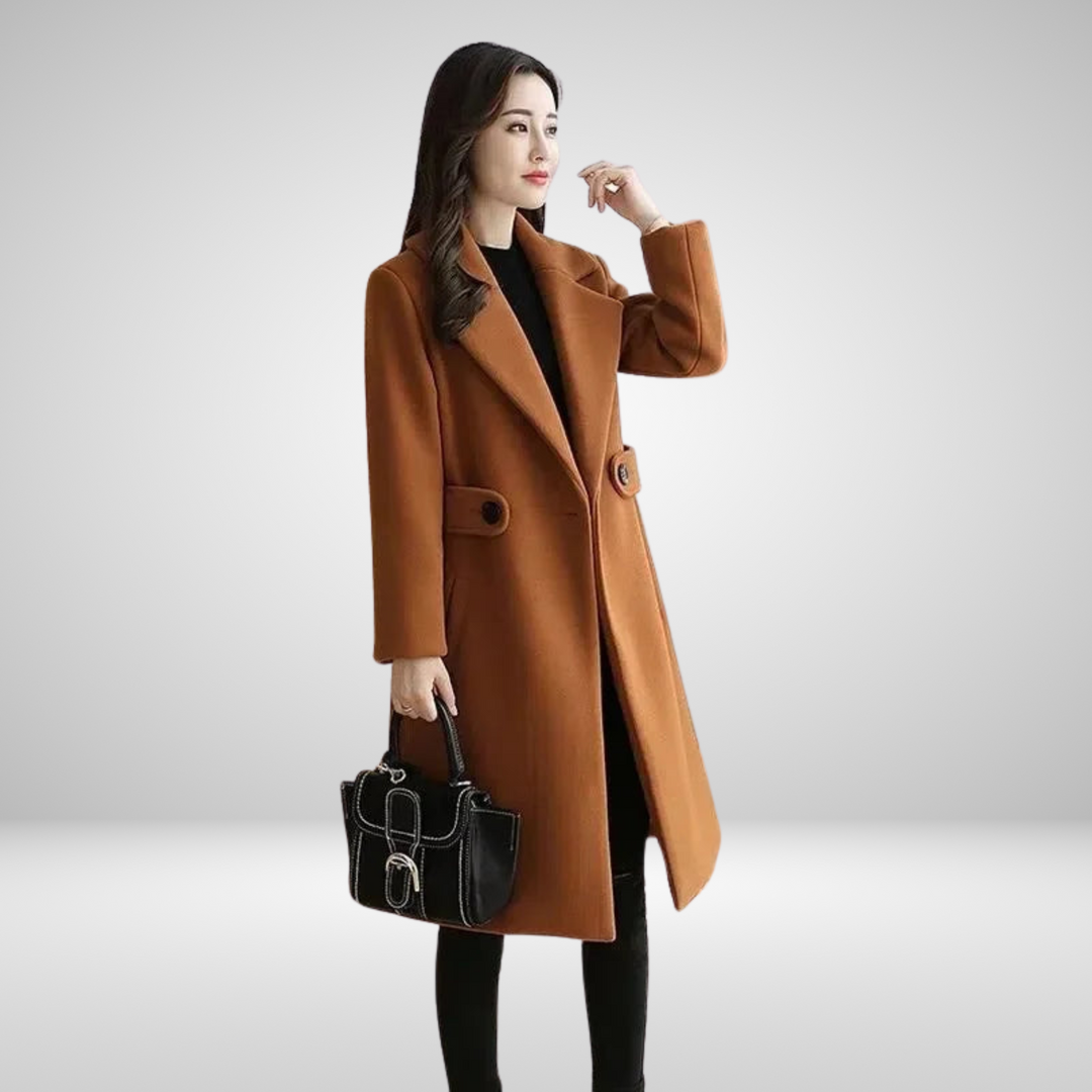 Kendra™ | Long Wool Coat for Women