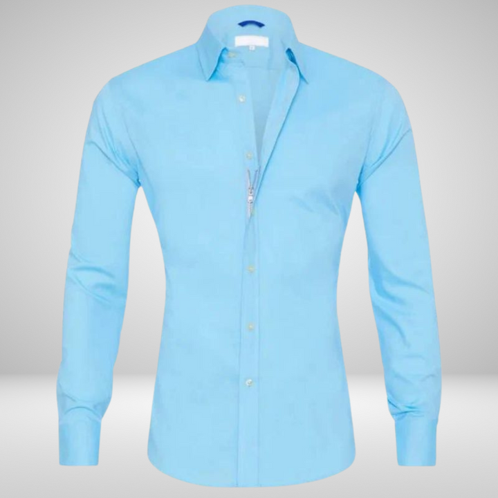 Michael™ | Crease-Free Shirt with Zip