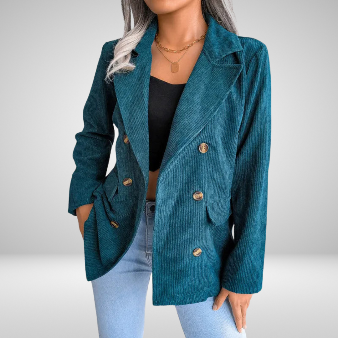 Mizzy™ | Ladies Corduroy Casual Blazer