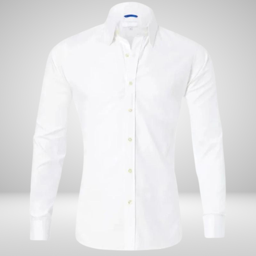 Michael™ | Crease-Free Shirt with Zip