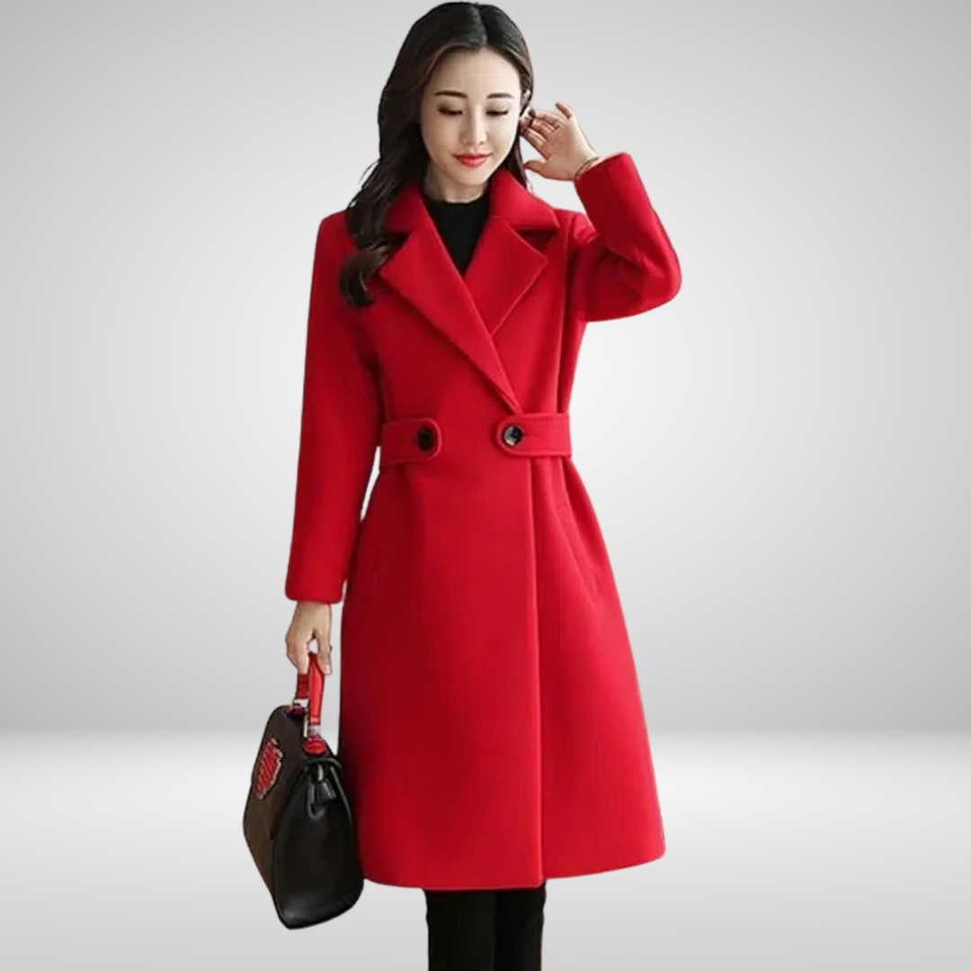 Kendra™ | Long Wool Coat for Women