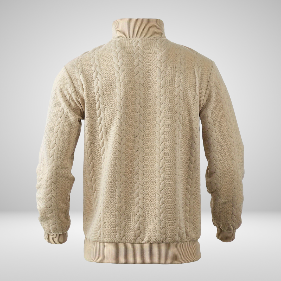 RAFAELLO™ | Vintage Men's Jumper with Zip