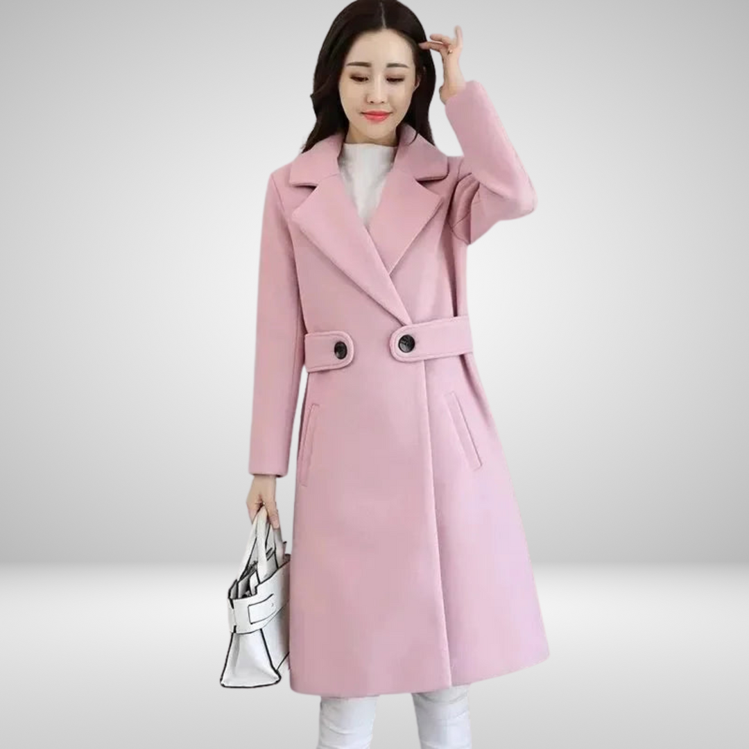 Kendra™ | Long Wool Coat for Women