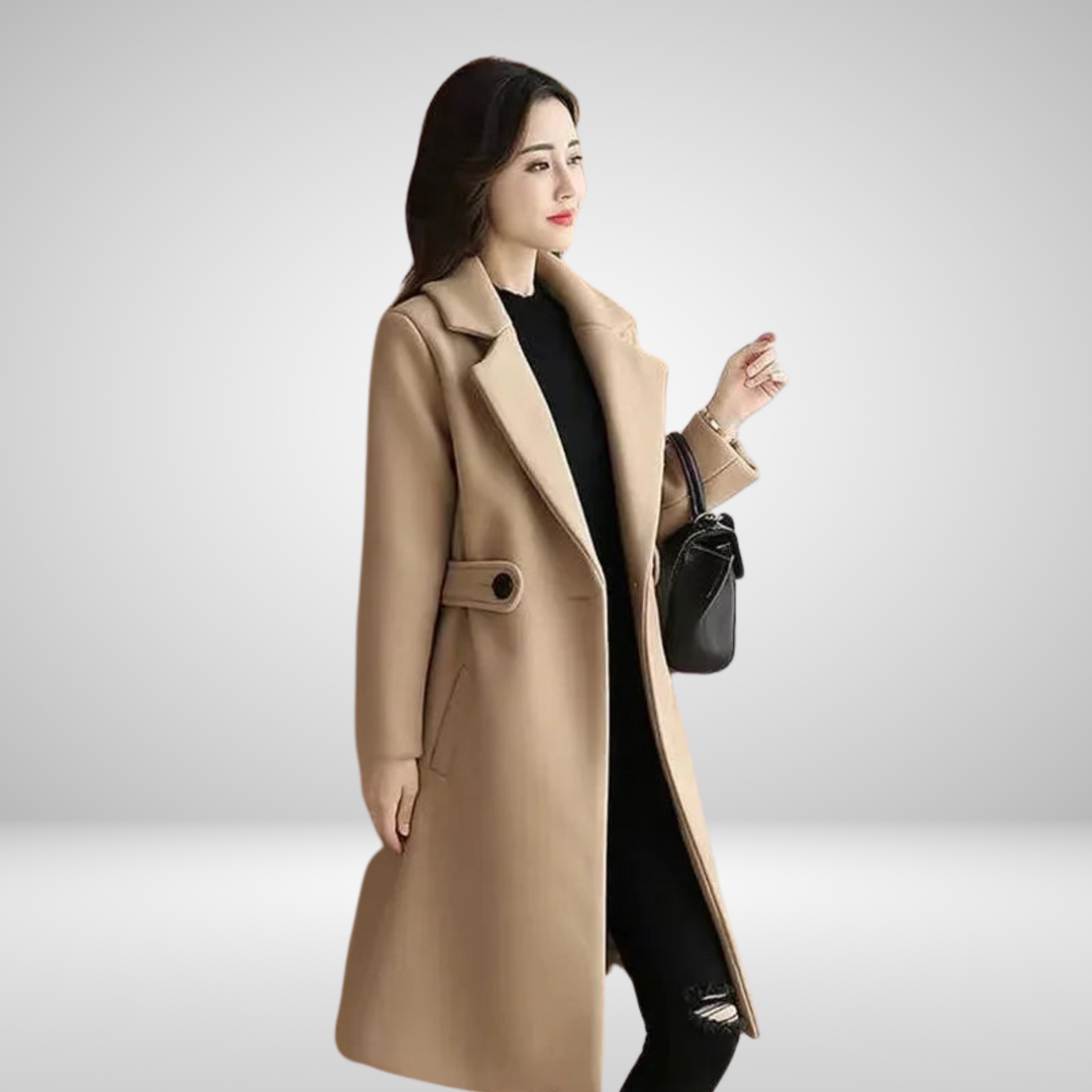 Kendra™ | Long Wool Coat for Women