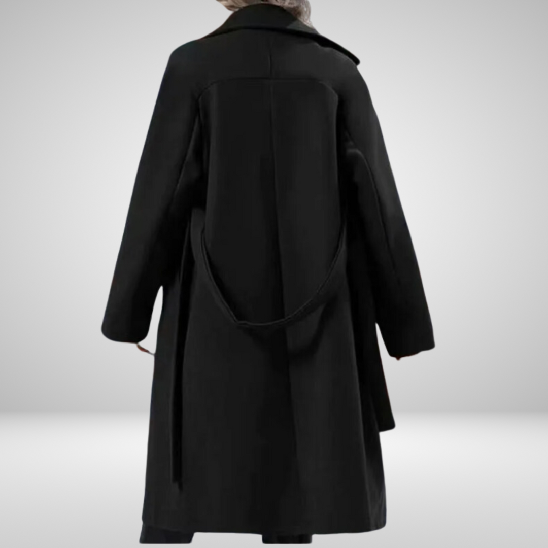 Marita™ | Women's Short Coat with Stand-Up Collar and Side Buttons