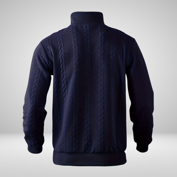 RAFAELLO™ | Vintage Men's Jumper with Zip