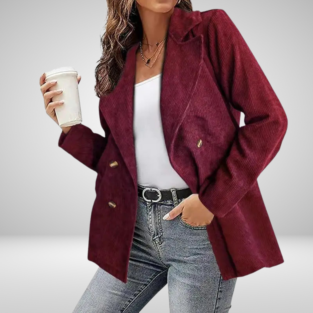 Mizzy™ | Ladies Corduroy Casual Blazer