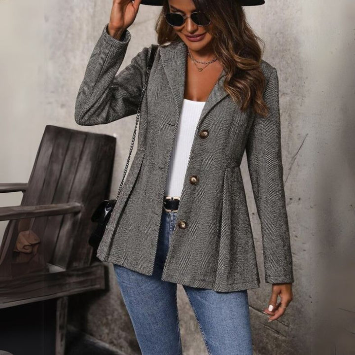 Aliya™ | Classic Women's Blazer with Button Closure