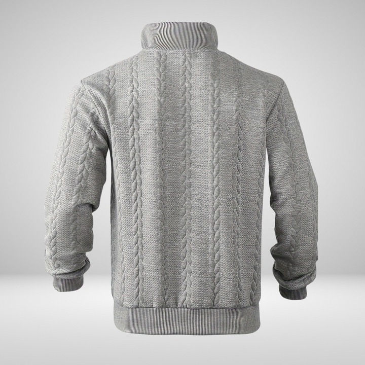 RAFAELLO™ | Vintage Men's Jumper with Zip