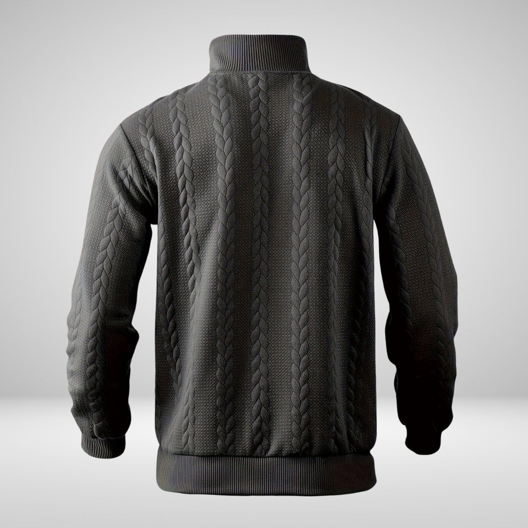 RAFAELLO™ | Vintage Men's Jumper with Zip