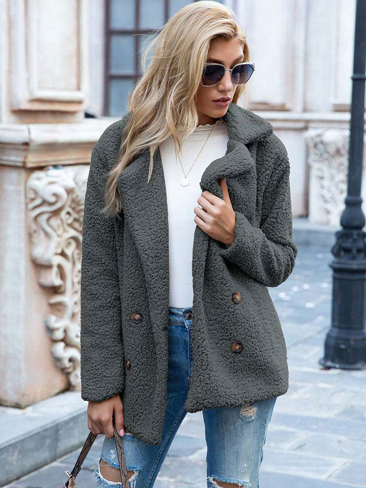 Stacy™ | Chic Ladies Plush Coat