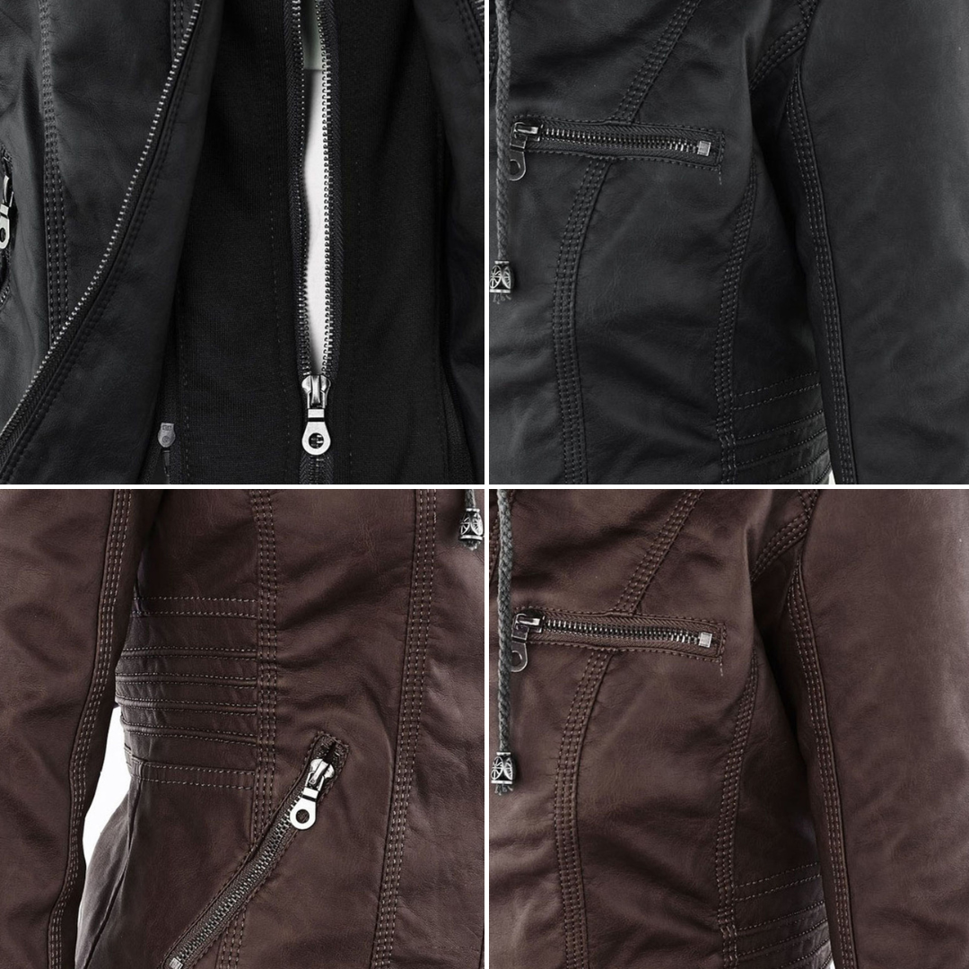 Kamila™ | Vegan Leather Ladies' Jacket