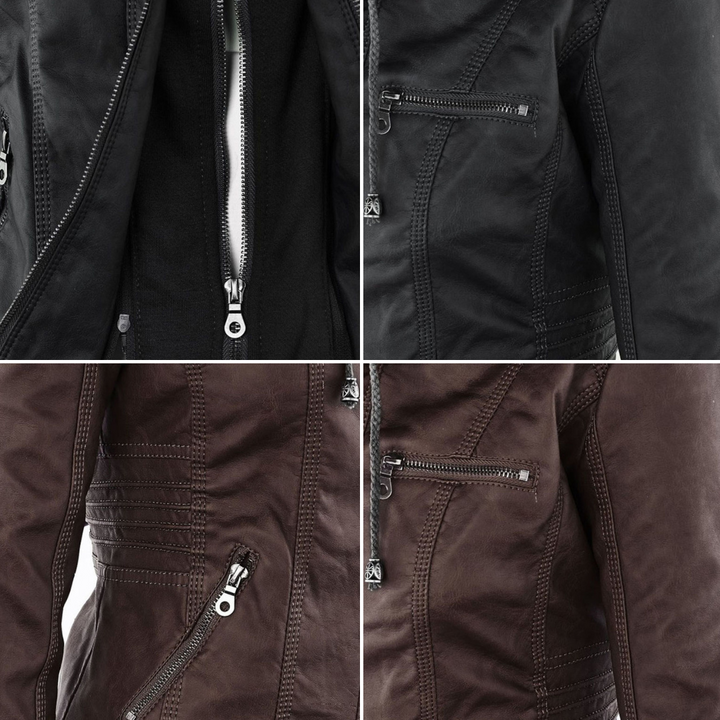 Kamila™ | Vegan Leather Ladies' Jacket