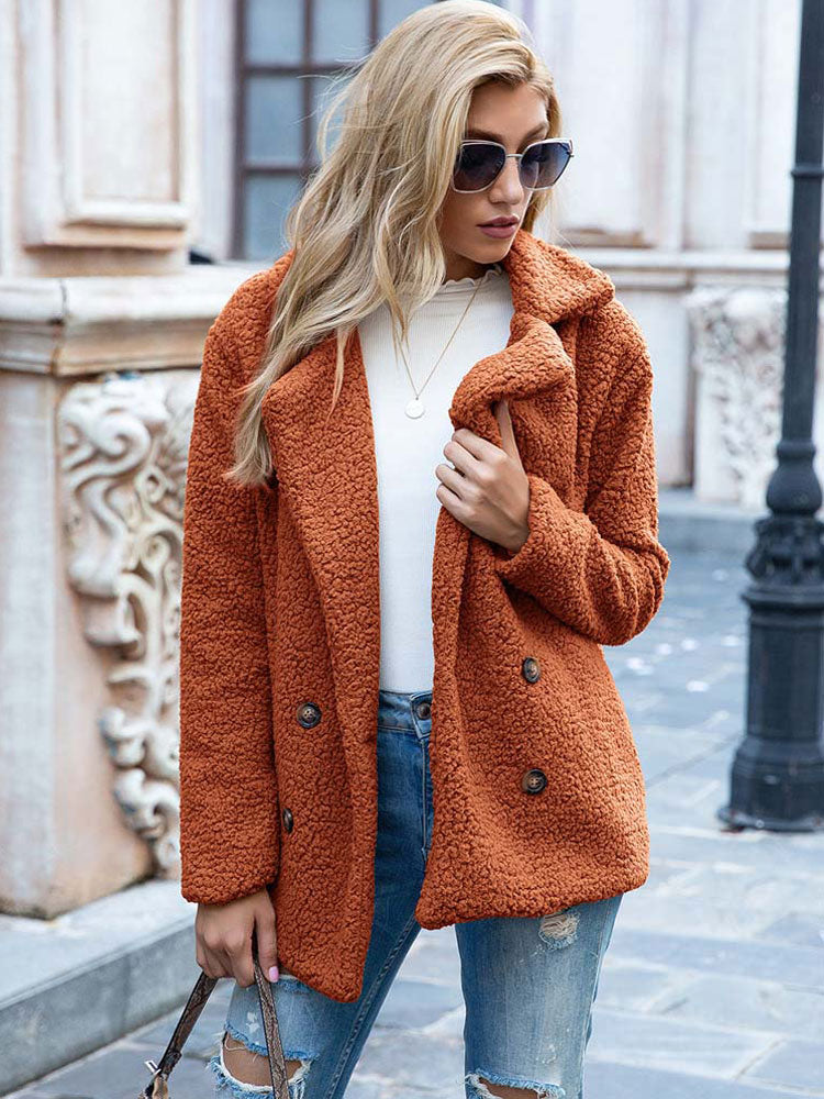 Stacy™ | Chic Ladies Plush Coat