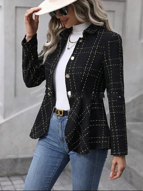 Mikaela™ | Women's Stylish Casual Blazer with Ruffles