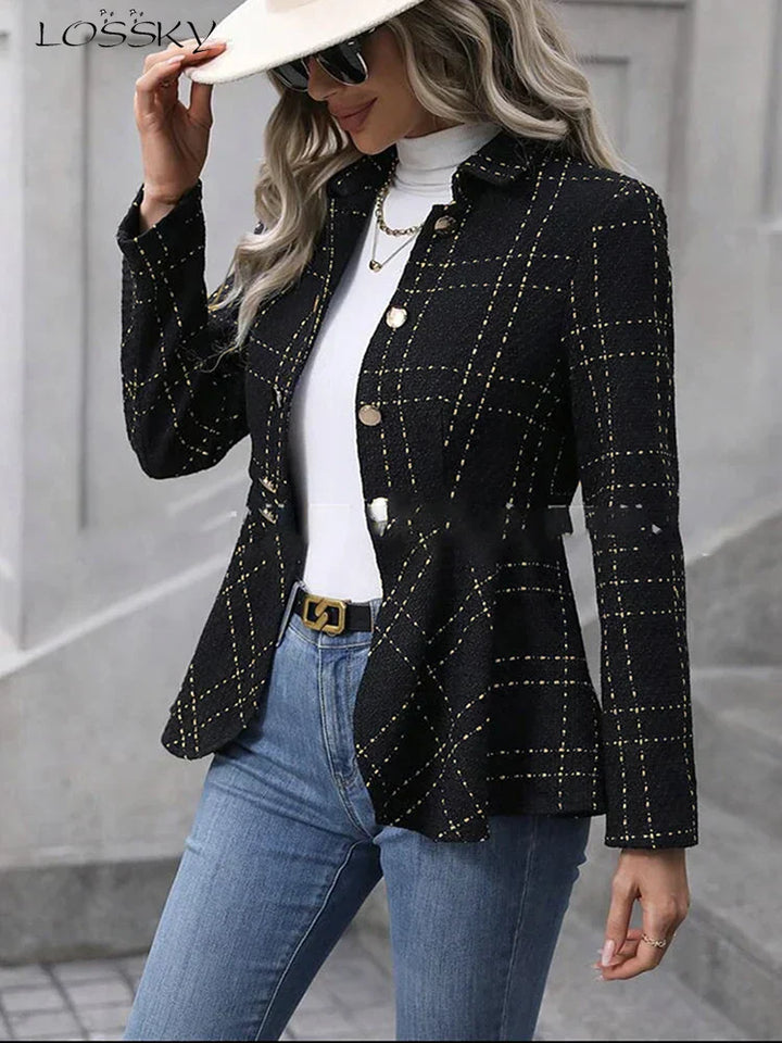 Mikaela™ | Women's Stylish Casual Blazer with Ruffles