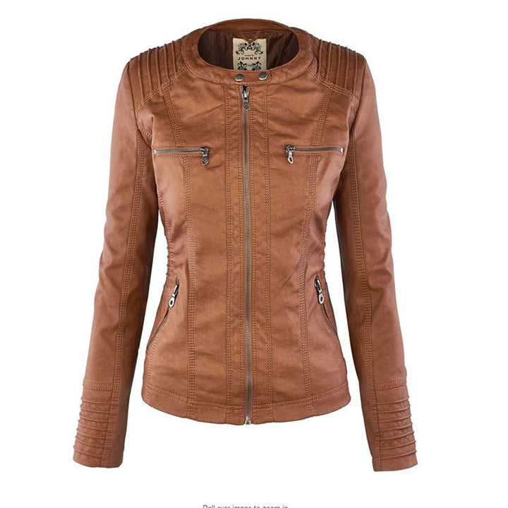 Kamila™ | Vegan Leather Ladies' Jacket