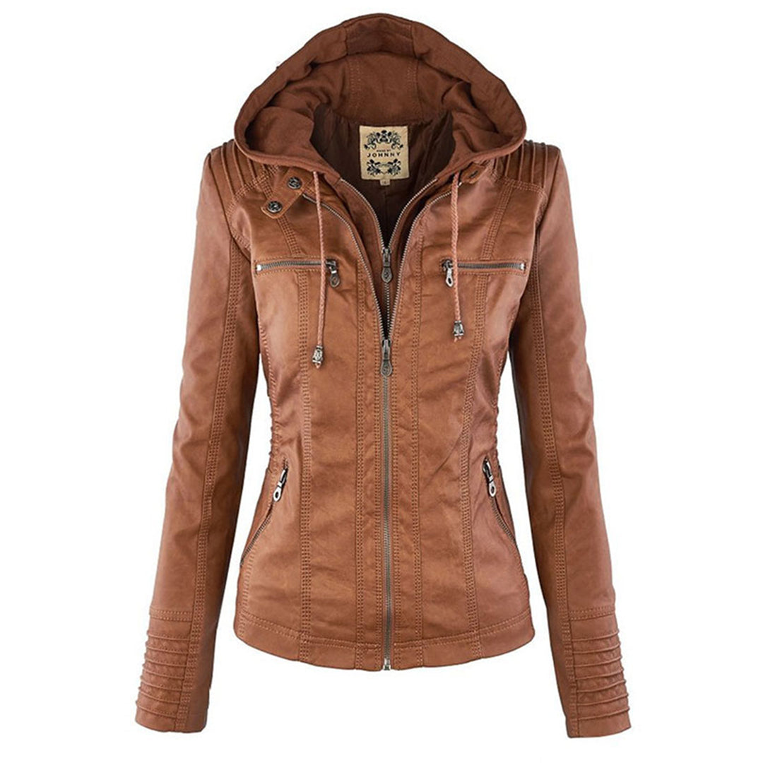 Kamila™ | Vegan Leather Ladies' Jacket