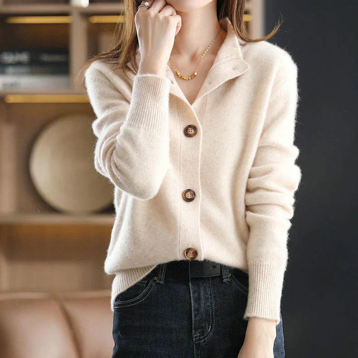 Chantel™ | Classic Ladies' Cardigan with Buttons