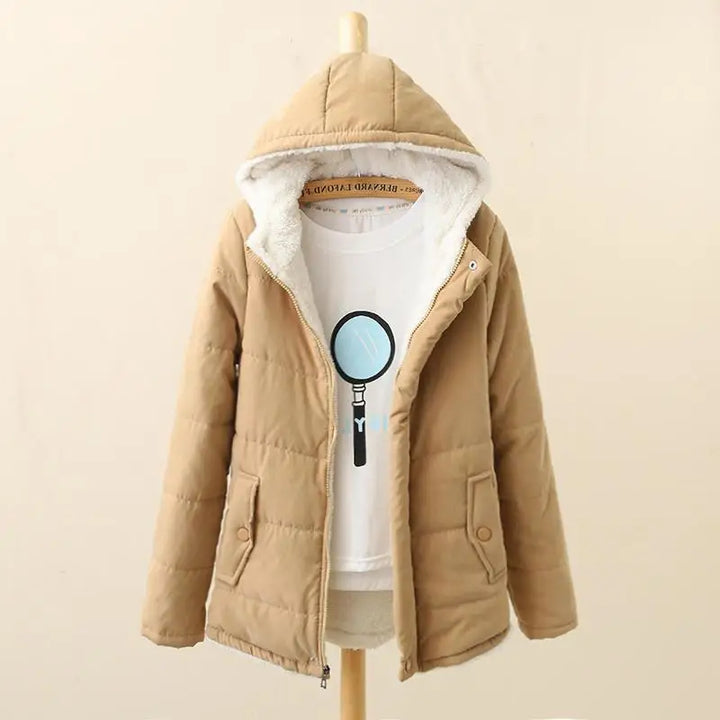 Cienna™ | Winter Parka with Hood and Fleece Lining