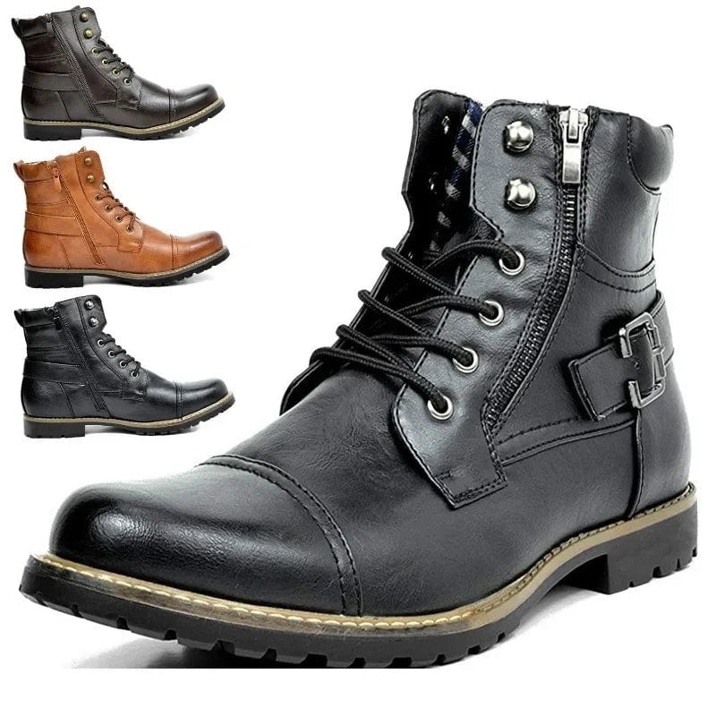 Carter |  Leather Lace-Up Boots