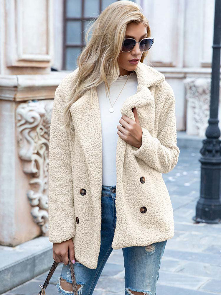 Stacy™ | Chic Ladies Plush Coat