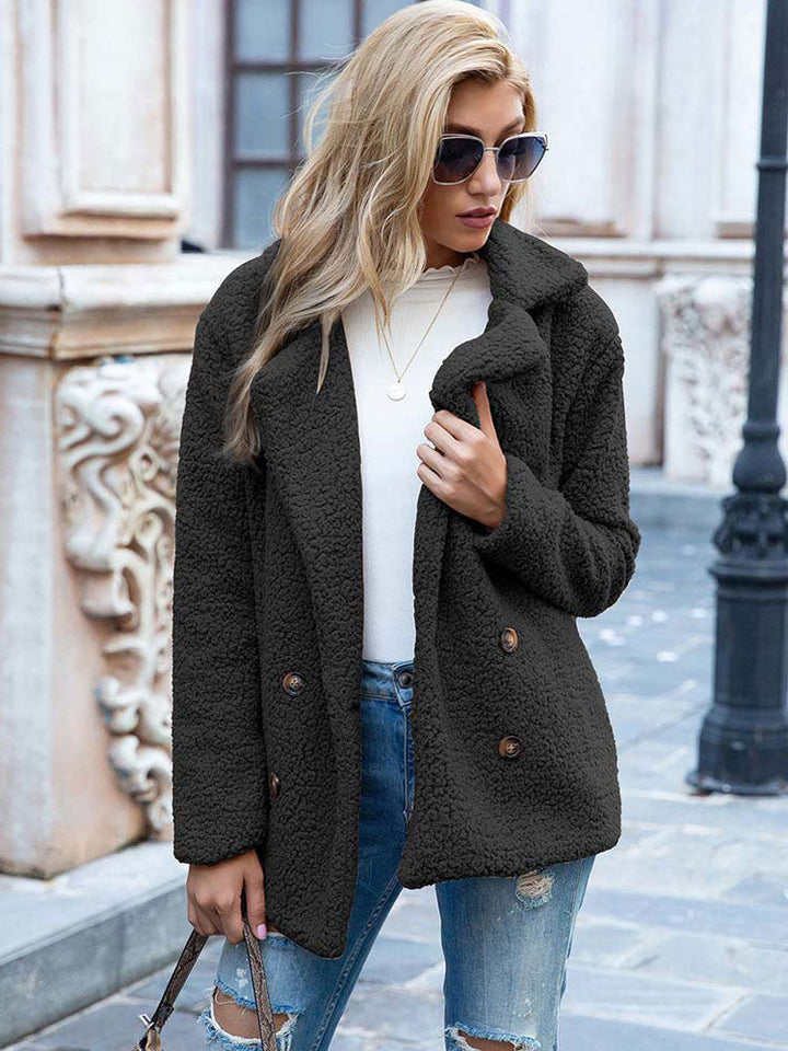 Stacy™ | Chic Ladies Plush Coat