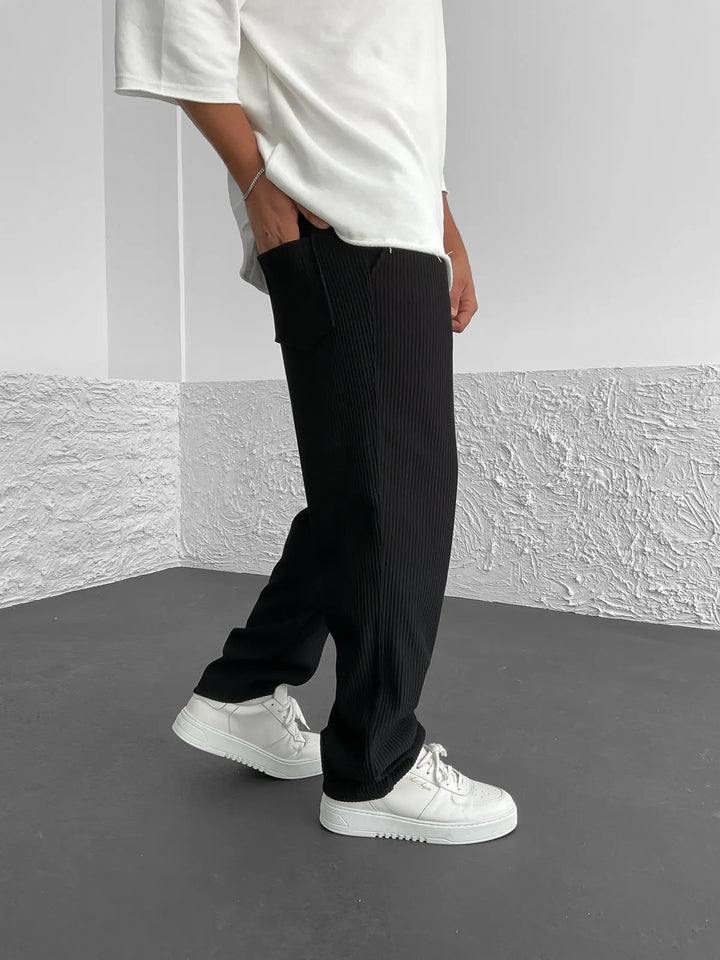 Vince™ | Comfortable Ribbed Spandex Trousers