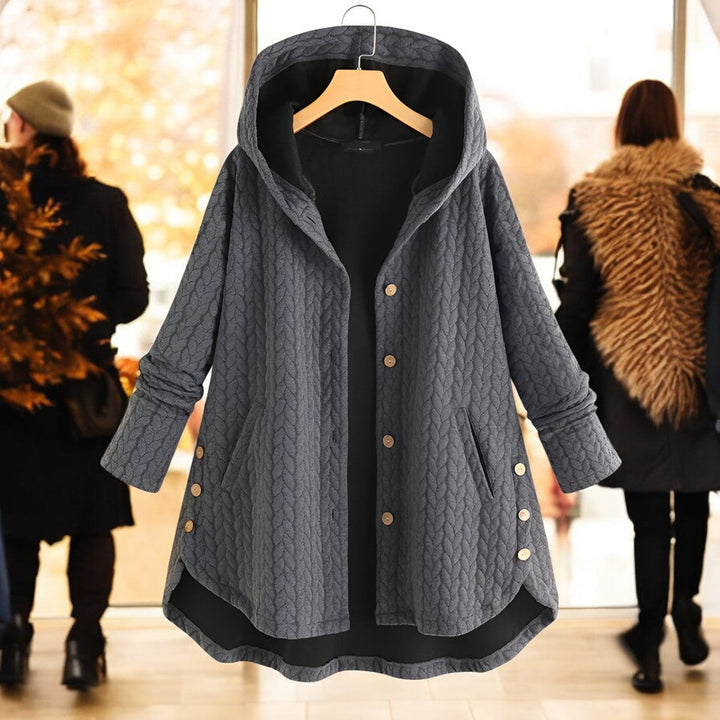 Andrea™ | Comfortable Women's Padded Coat with Button Closure