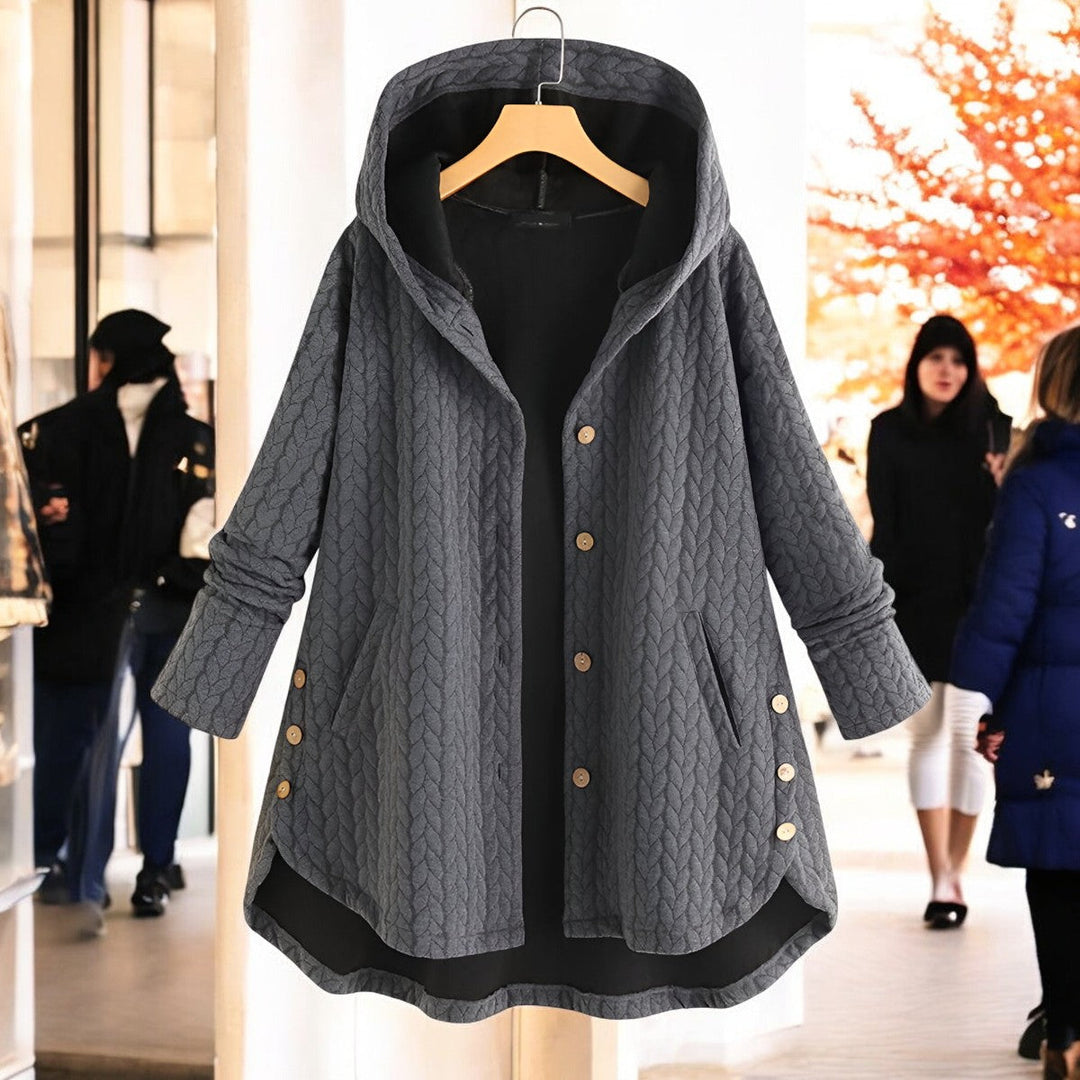 Andrea™ | Comfortable Women's Padded Coat with Button Closure