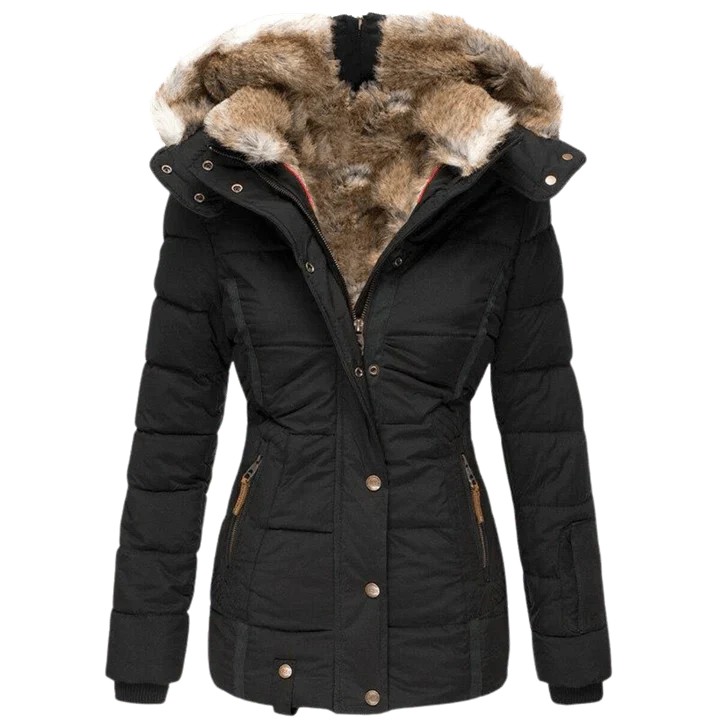 EMALIA™ | Elegant Women's Winter Coat with Hood