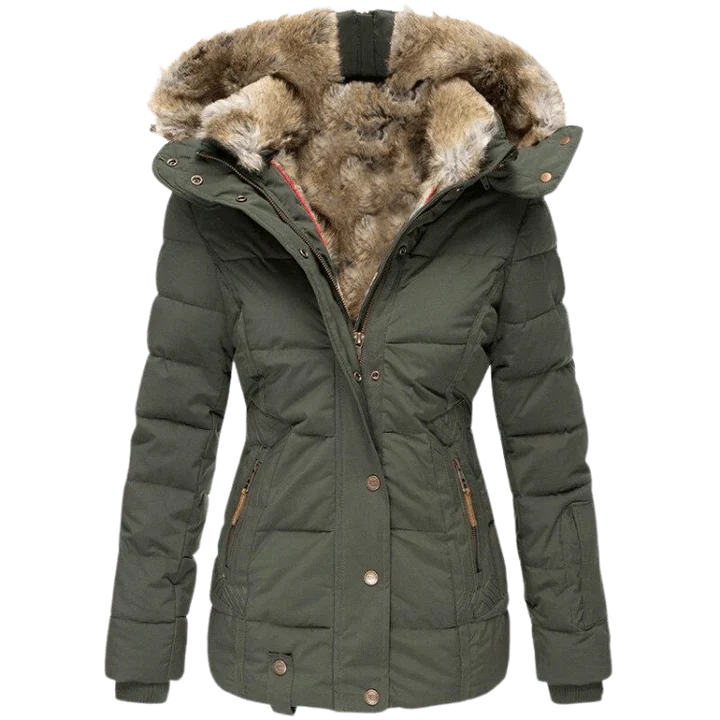 EMALIA™ | Elegant Women's Winter Coat with Hood