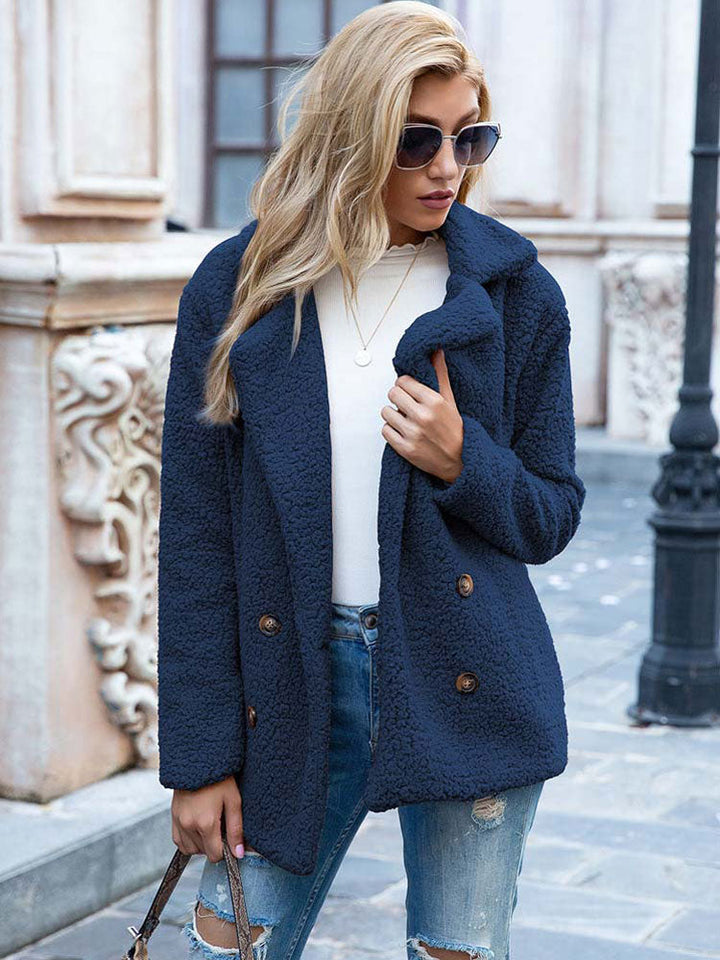 Stacy™ | Chic Ladies Plush Coat