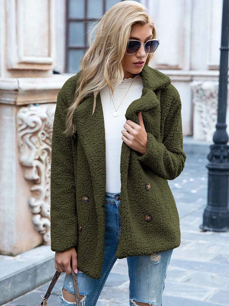 Stacy™ | Chic Ladies Plush Coat